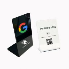 Digital Touchless NFC Menu Stand for Restaurants