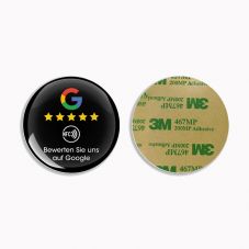 Colorful NFC Social Media Table Sign Plate for Business