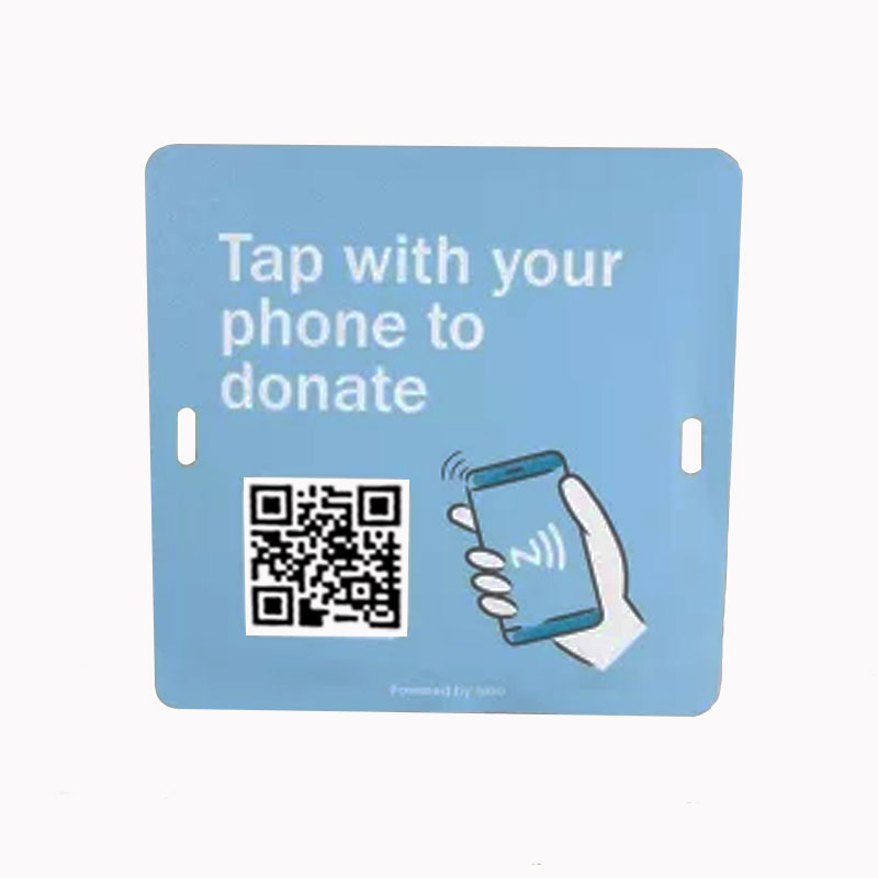 Custom Print NFC Tag Sticker Tap-To-Give for Churches