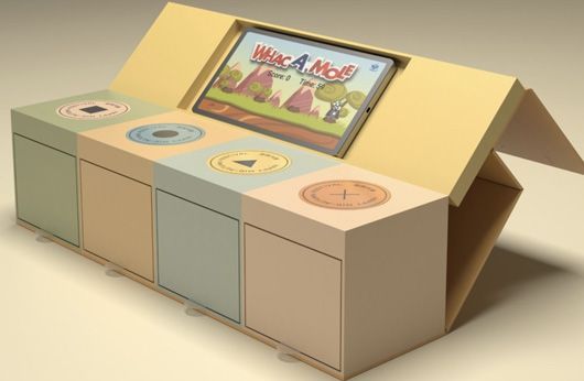 Interactive Package With NFC Phones