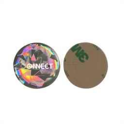Cheap Custom Hologram Epoxy Social Media NFC Tag