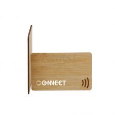 Eco Friendly Smart Business Card Sharing Bamboo Wood Social Media Tap Card