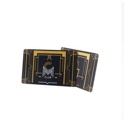 Metallic Gold Print Cashless Payment NFC PVC Card