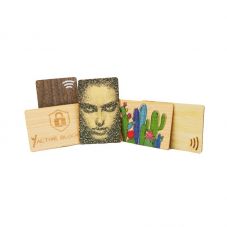 Renewable Wood Credit Card Guard RFID Blocking Card