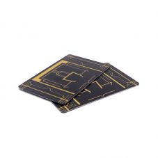 Metallic Gold Print Cashless Payment NFC PVC Card