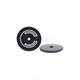 Logo Engraved Black 30mm Dia 125KHz RFID Coin Tag
