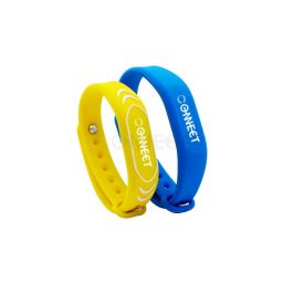 Custom Silicone Social Smart NFC Bracelet Business Card
