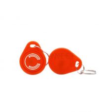 Access Control ISO 14443A 13.56MHz RFID Keyfob ABS Orange Housing