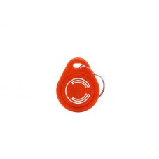 Access Control ISO 14443A 13.56MHz RFID Keyfob ABS Orange Housing