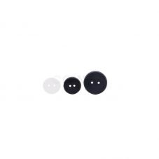 Black Small PPS Washable Coin Token NTAG® 213 NFC Laundry Tag