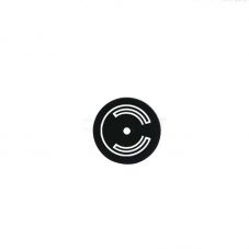 Asset Tracking On-metal 13.56MHz PVC RFID Disc Tag