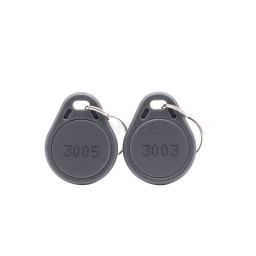 Grey RFID Keyfob NTAG® 213 RFID Keyfob Manufacturer