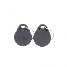 Grey RFID Keyfob NTAG® 213 RFID Keyfob Manufacturer