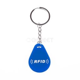 NTAG® 213 13.56MHz Waterproof Droplets Silicone RFID Keychain Tag