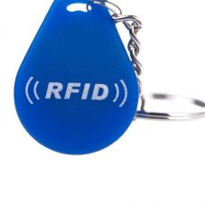 NTAG® 213 13.56MHz Waterproof Droplets Silicone RFID Keychain Tag