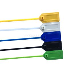 Custom Slim Plastic ISO14443A NTAG® 213 NFC Zip Tie Tag for Tagging Asset
