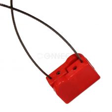 Red Blue Tamper Proof 13.56MHz NTAG® 213 RFID NFC Cable Tag for Asset