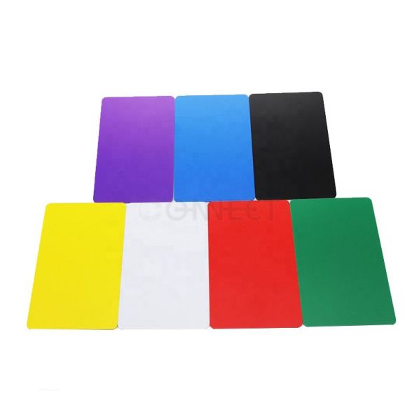 Blank Color Plastic CR80 30mil Printable NFC Card for ID Printer