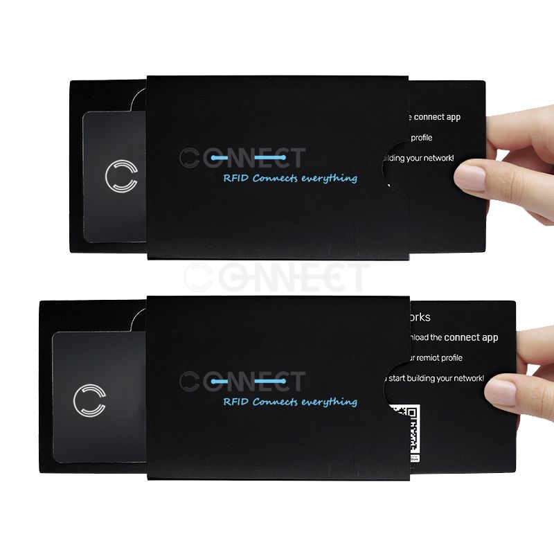 Black Keychain | The Smart Digital Business Card | Boppr