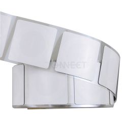 On-Metal Square 50mm 13.56MHz Passive Adhesive RFID Sticker Tag