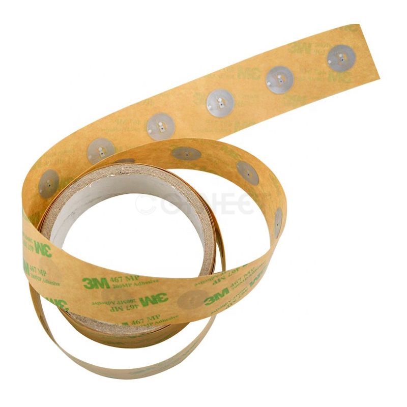 Wholesale Roll Rewritable Program Blank Adhesive NTAG® 215 NFC Sticker Clear