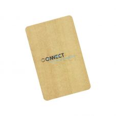 Sustainable Hotel Key Card MIFARE Classic® 1K RFID Wood Card