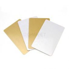 Plastic Metallic Premium Gold Silver Printable NFC Blank Card