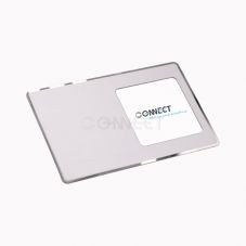 Digital Polished Mirror Gold Silver Metal Tap Business Card