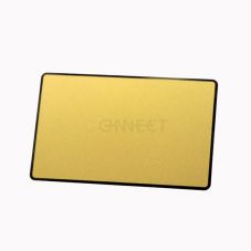 Digital Polished Mirror Gold Silver Metal Tap Business Card
