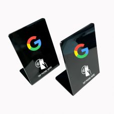 Digital Touchless NFC Menu Stand for Restaurants