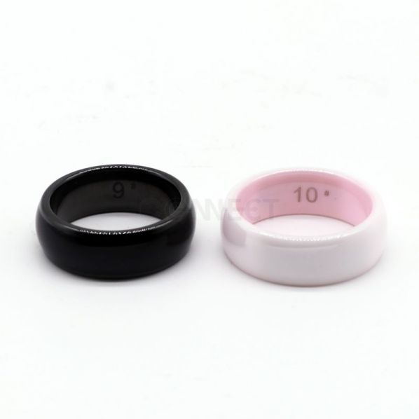 Smart Wearable Ceramic ISO14443A NTAG® 213 NFC Ring Payment