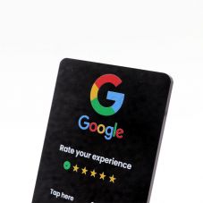 Custom Print NFC Google Review QR Code Stand for Business