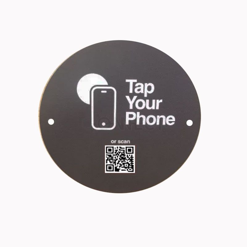 Custom Print NFC Tag Sticker Tap-To-Give for Churches